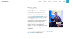 Desktop Screenshot of nielbowerman.com